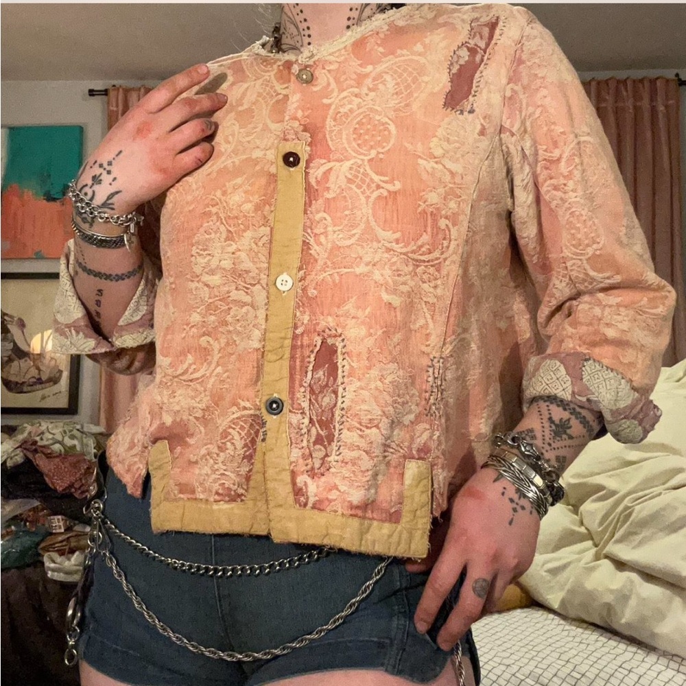 Magnolia Pearl Sirsi Sold Out Reversible Patchwork Peasant Jacket